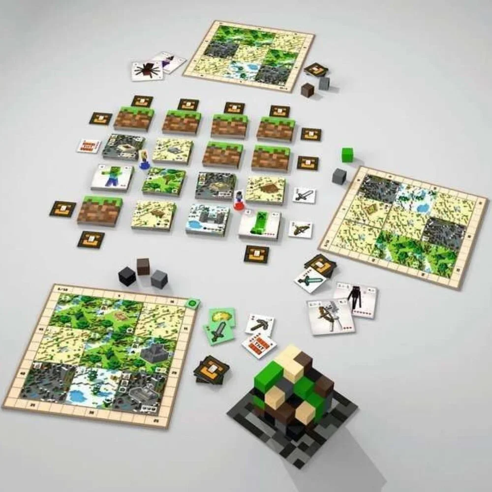 NEW Ravensburger Minecraft Board Game Builders & Biomes Strategy Family Game Nig